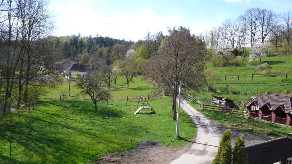 Penzion Padrtuv Mlyn Třebíč Exteriör bild